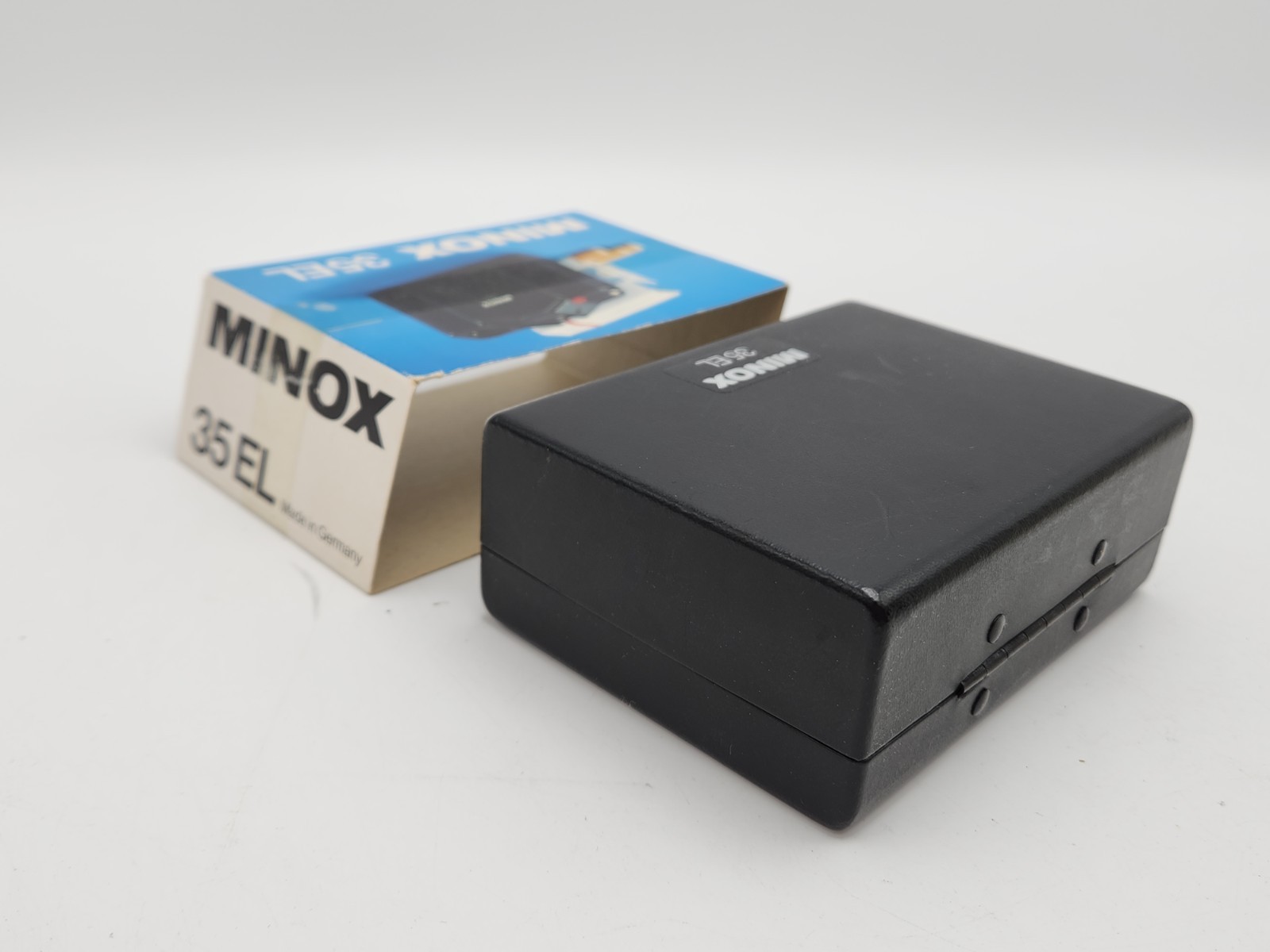 Box ONLY – Minox 35 EL Plastic Display Case for Subminiature Camera Germany