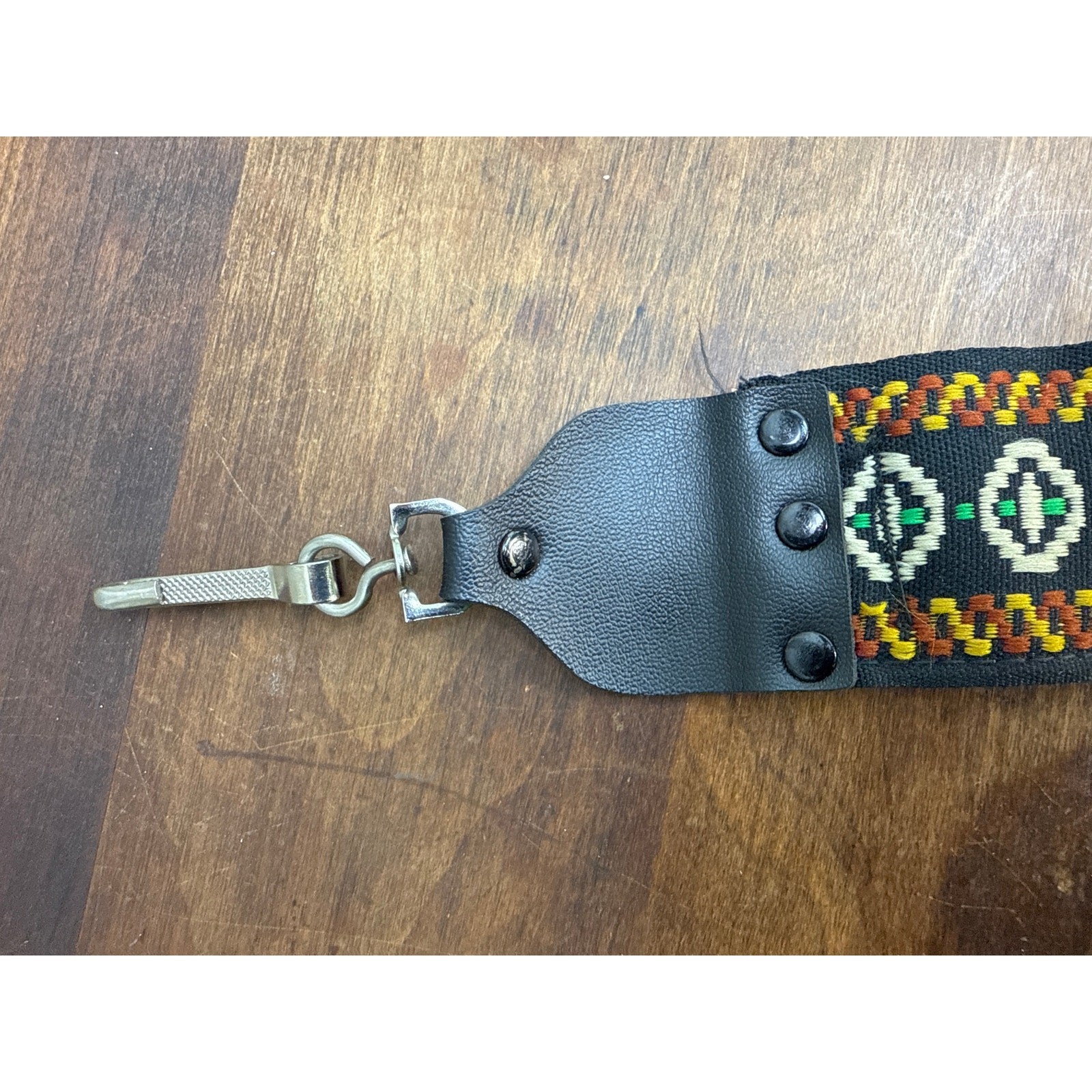 Vintage Camera Strap 2″ Band Holds 3 Film Rolls Hippie Retro Boho Photographer
