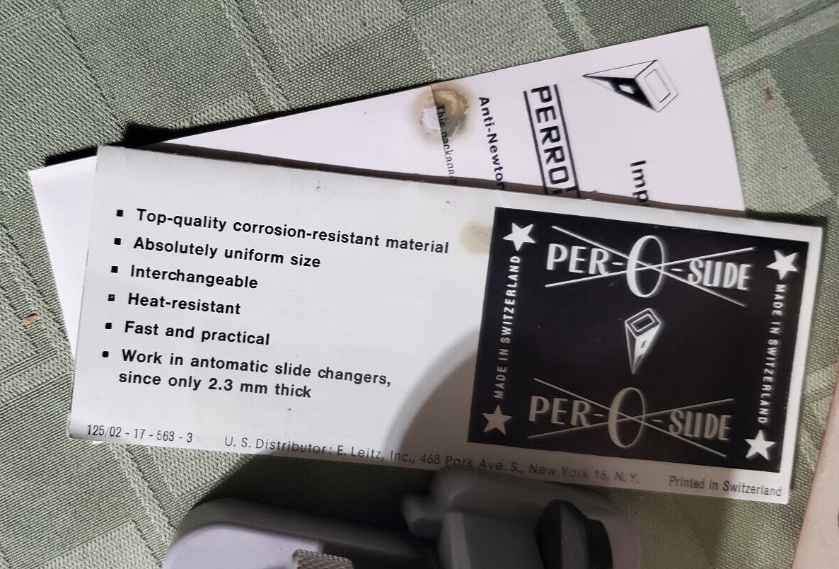 Vintage Photography Processing PerOSlide Procut 2 x 2 Cardboard Cutter Slicer