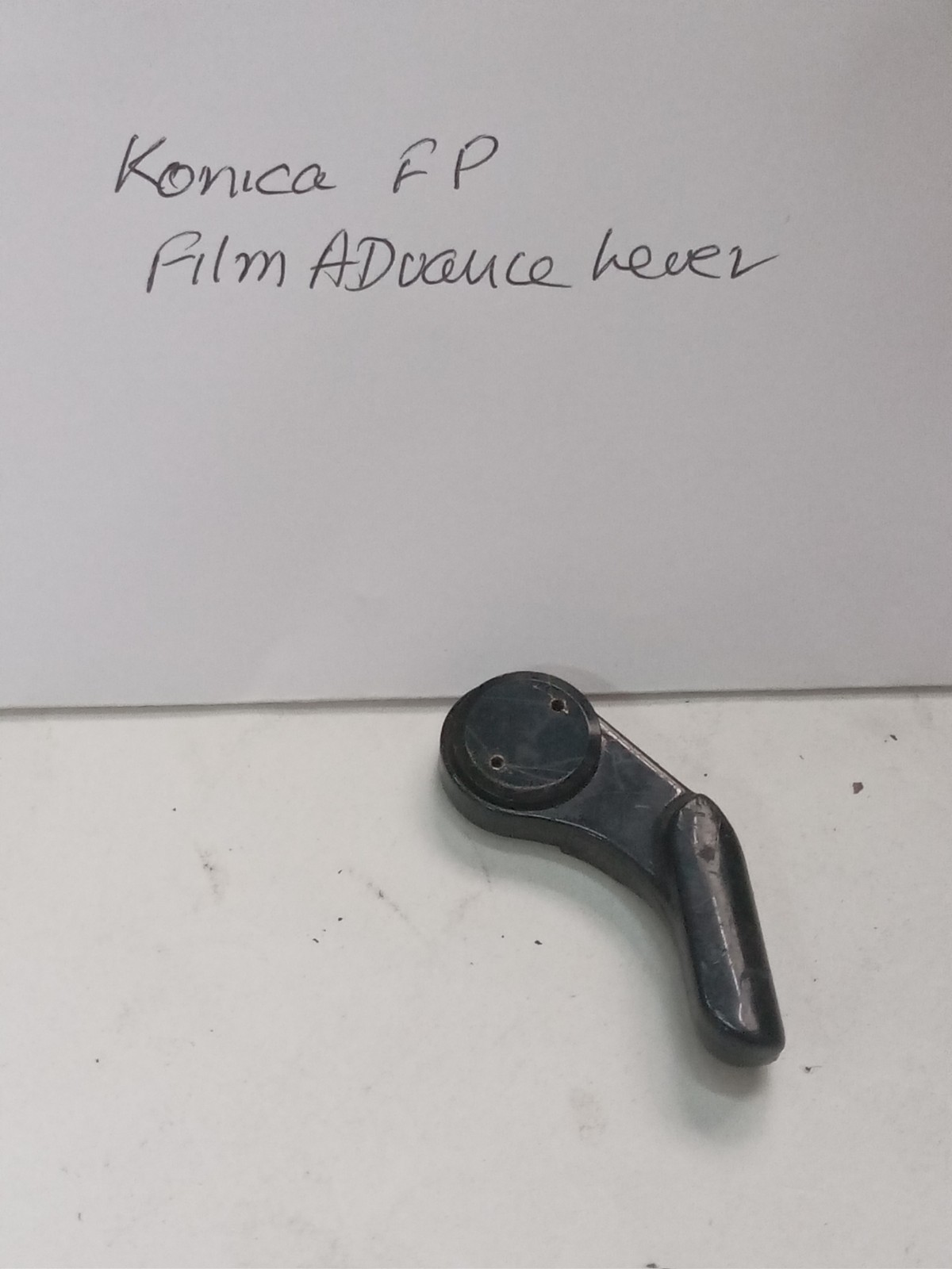 Black Konica FP Camera Film Advance Knob / Lever Original Used Spare Part