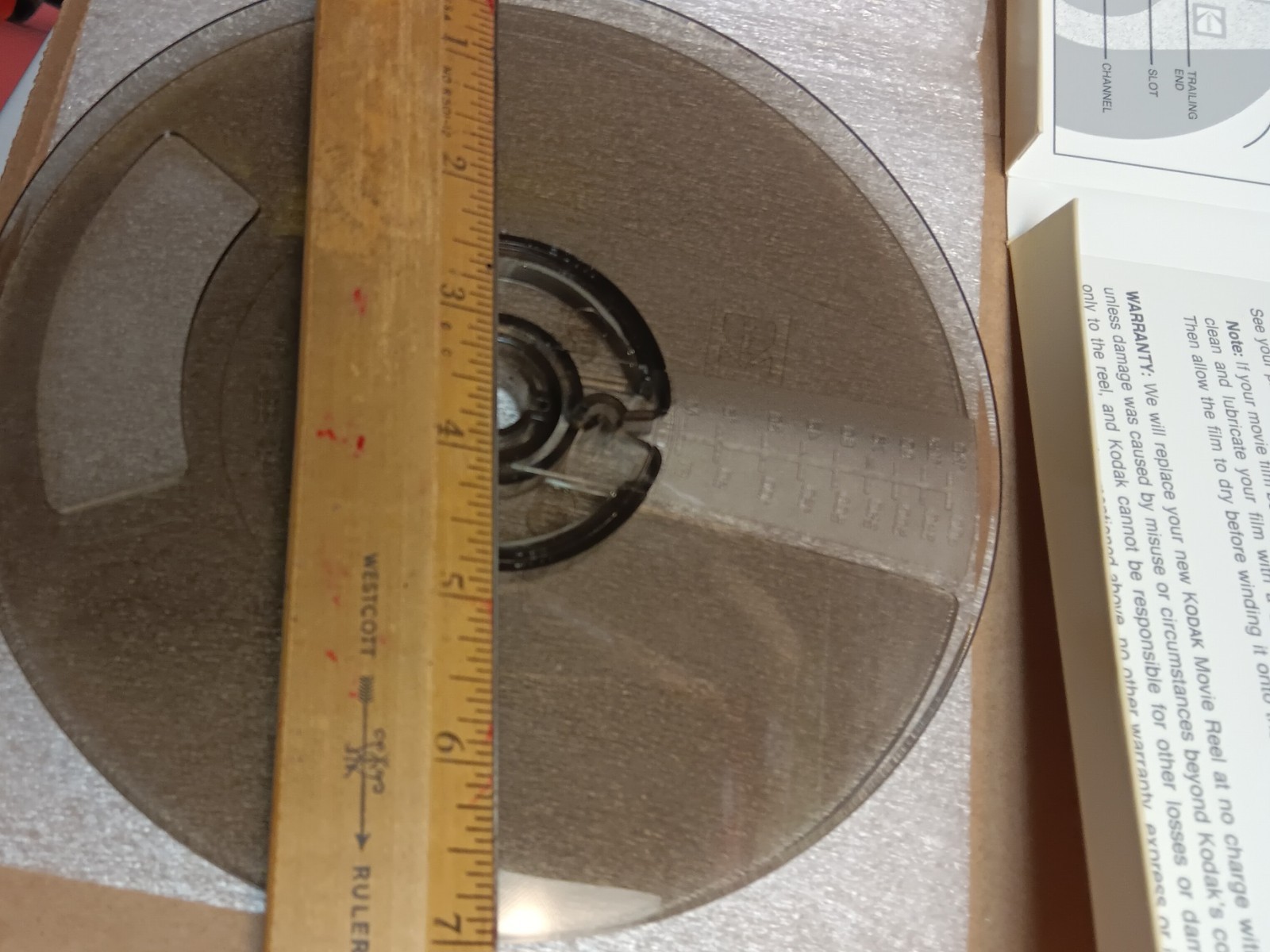 2x Kodak 884 Super 8 & 8mm Movie Reel, 400ft, Empty Reel w/ Box VOLUME DISCOUNT