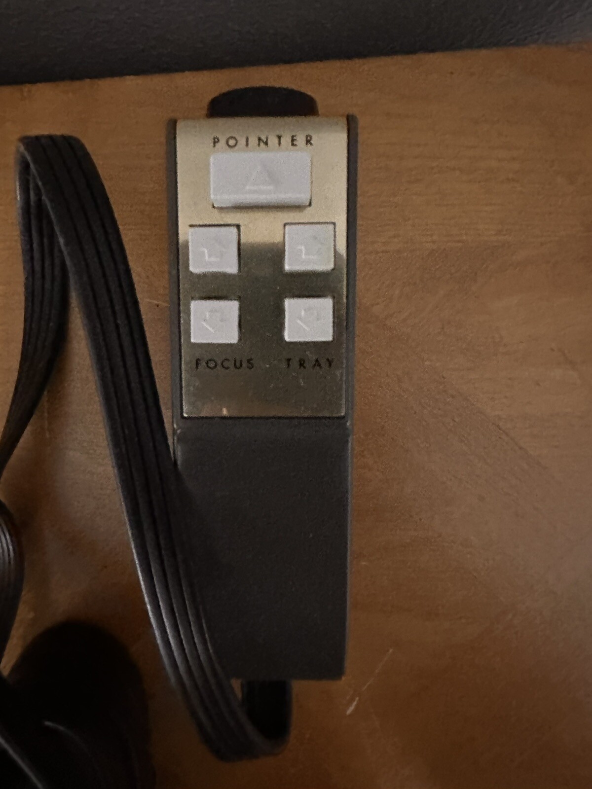 Original 1960’s ANSCO Anscomatic II Slide Projector REMOTE CONTROL with Orig BOX