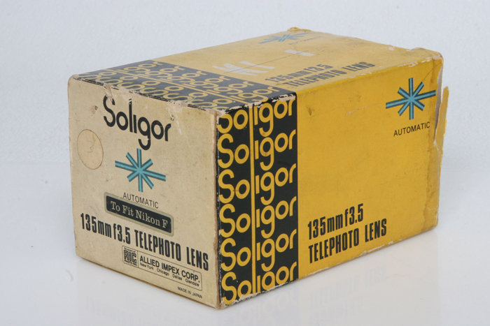 Soligor 135mm f3.5 Nikon Non AI Mount lens