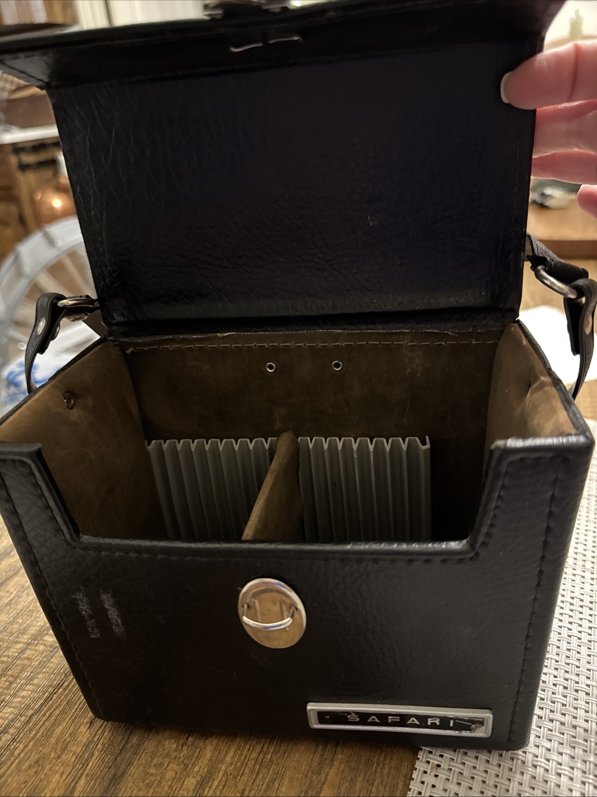 Safari Camera Case- Great Shape Made In USA Vintage
