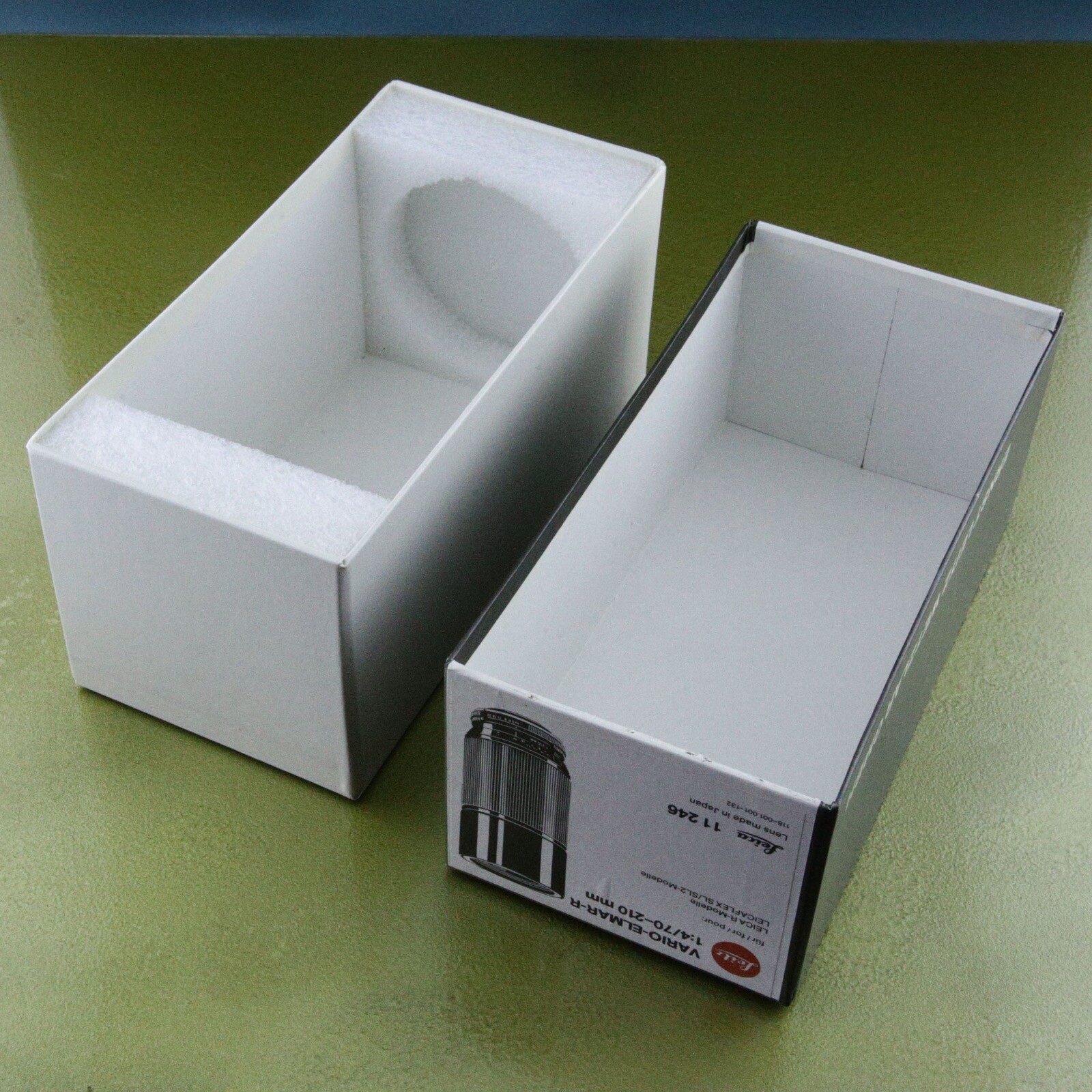 empty BOX VARIO ELMAR R 4 / 70-210, only BOX LEICA LEITZ packing wrapp 11246☆☆☆☆