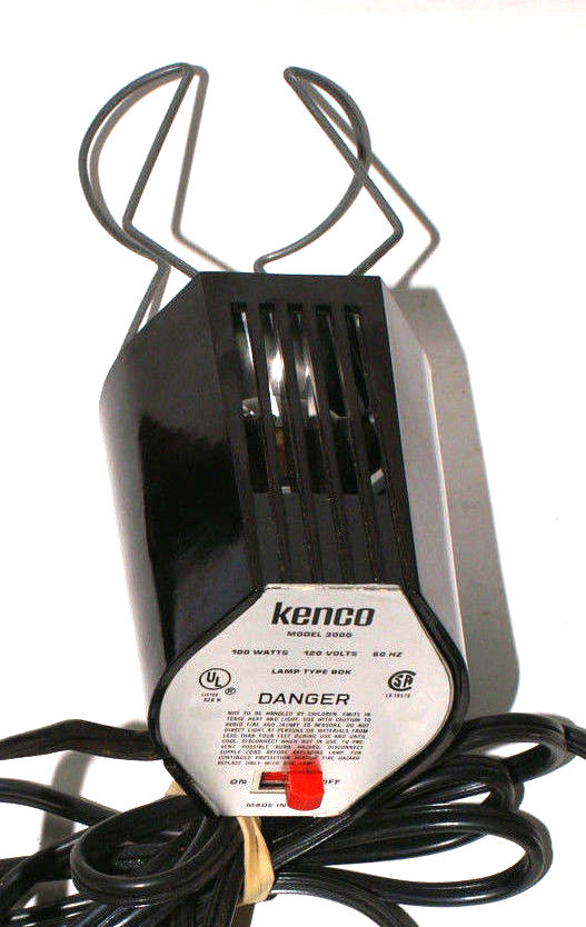 Kenco Model 3000 Movie Light, Lamp Type BDK, 100Watt 120Volt 60HZ-Tested
