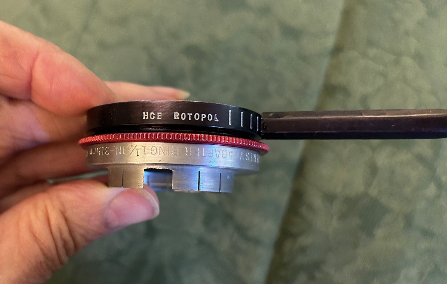 Vintage HCE Rotopol Polarizing Unit Series 6 with Original Pouch