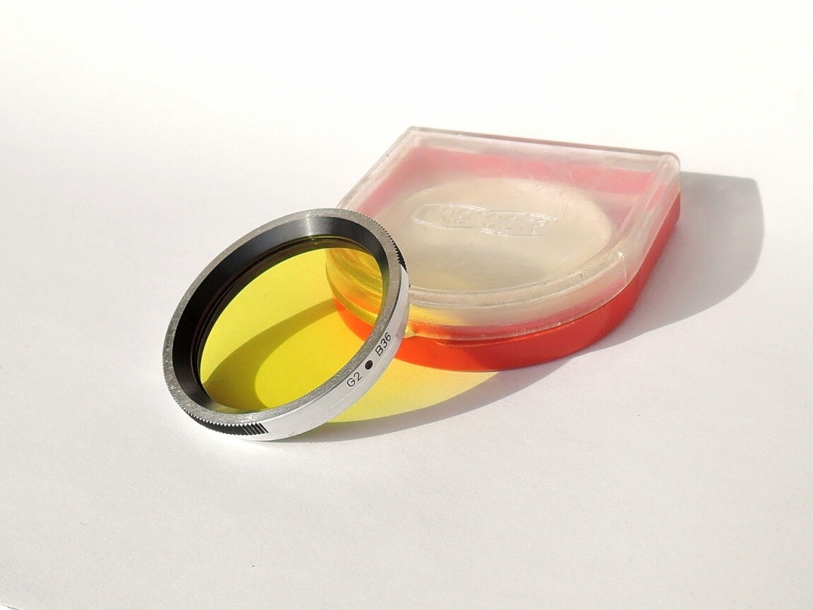 Flexaret G2 B36 Color Filter MEOPTA Accessories Bayonet + RARE oldest version