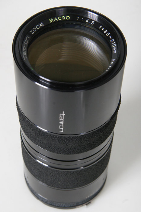 Tamron Adaptall 85-210mm, f/4.5 lens – manual focus