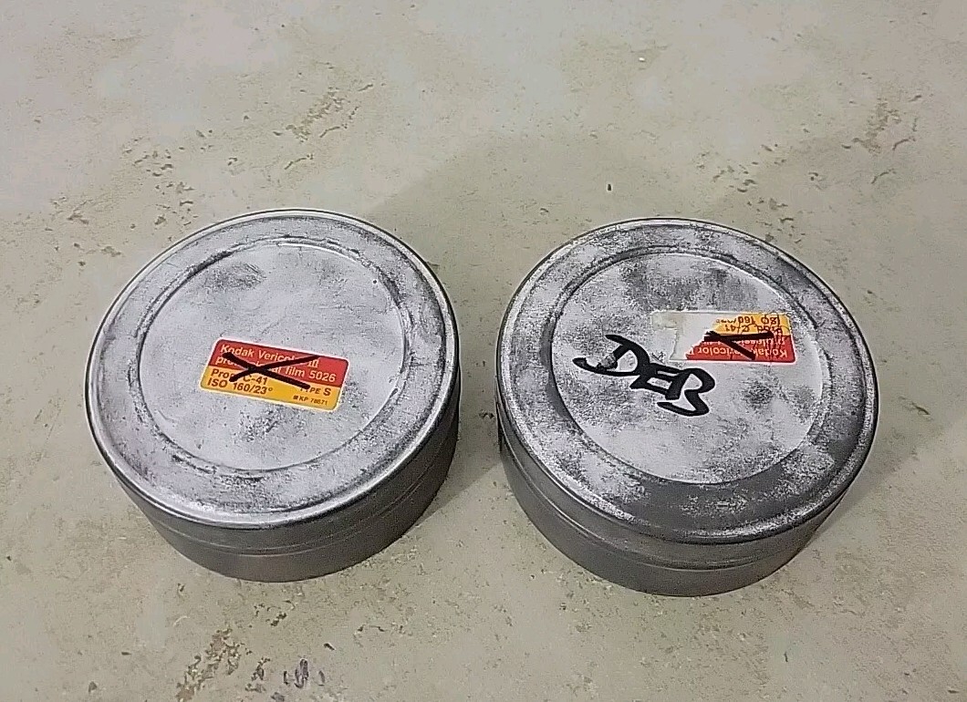 Vintage Eastman Kodak Co. Vericolor III Professional Film 5026 Type S Empty Tin