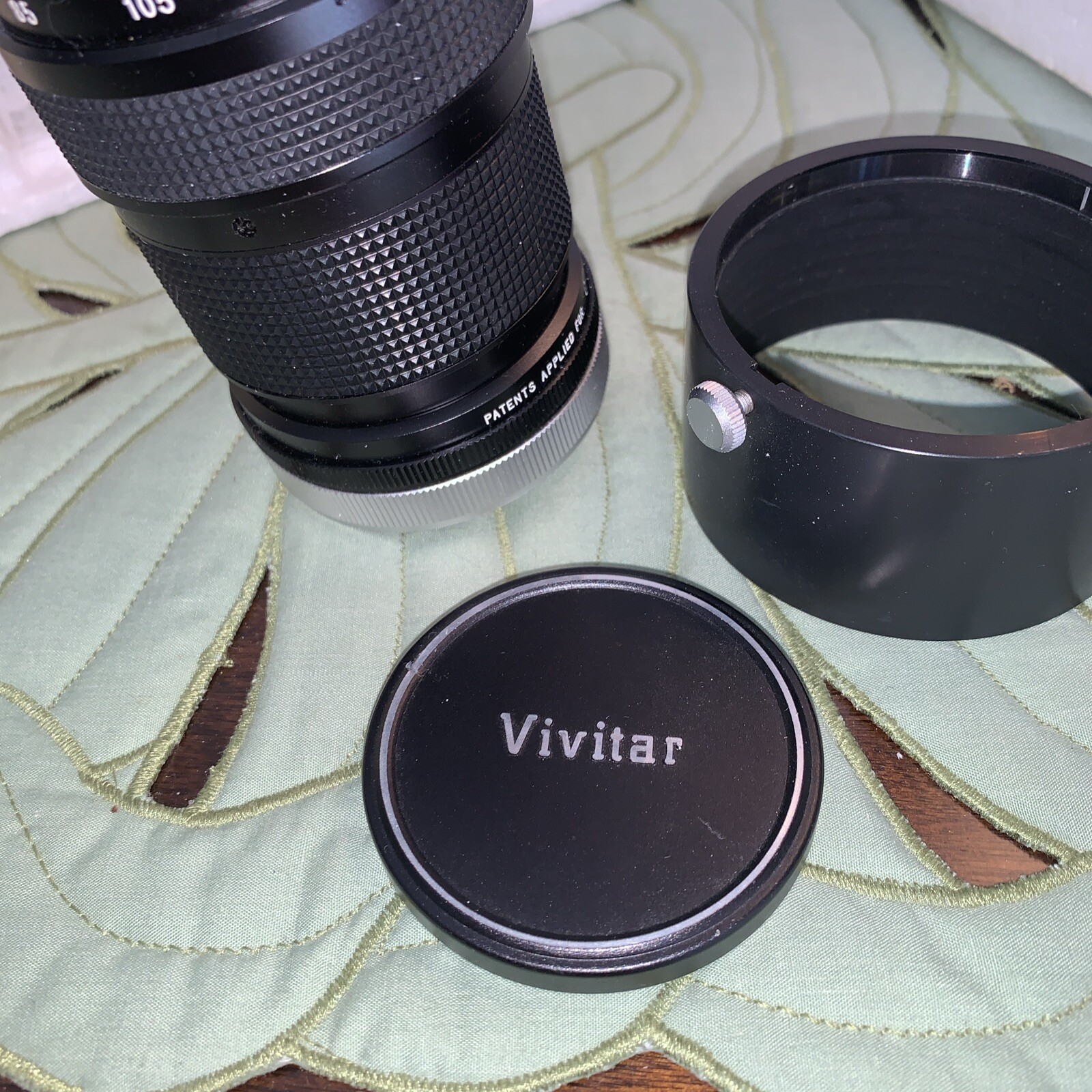 Vivitar 75-205mm f3.8 Telephoto Zoom Lens Mount – manual focus