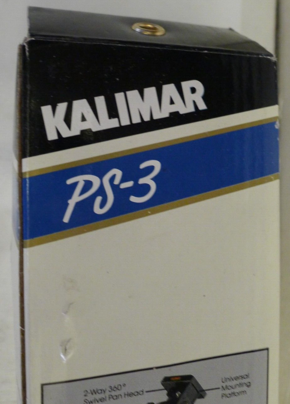 Kalimar PS-3 Universal Tripod with Swivel Pan Head Extends from 15″- 46″ – NEW