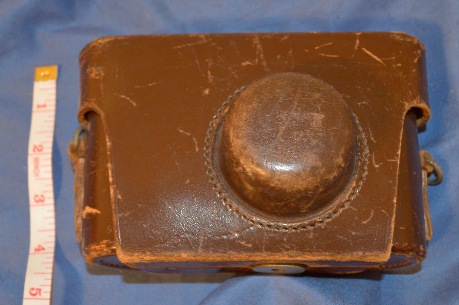 Vintage Brown Hardside Camera Case