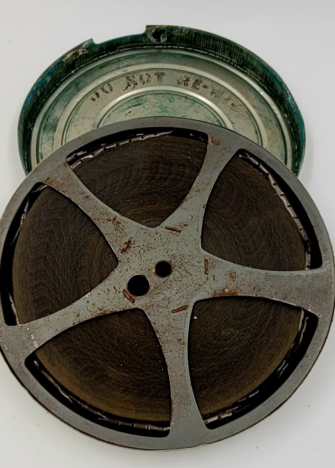 Eastman Kodak Co Kodascope 16MM Reel Vintage Lot 2 Metal Film