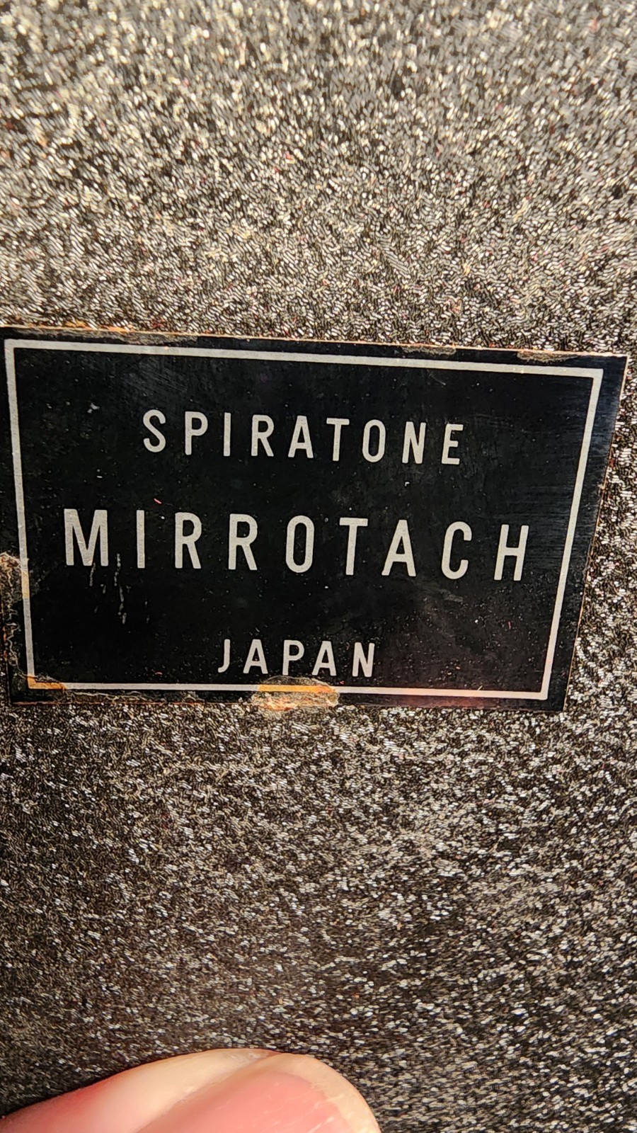 Vintage Spiratone Mirrotach Mirror Screw Mount Made in Japan, with leather case