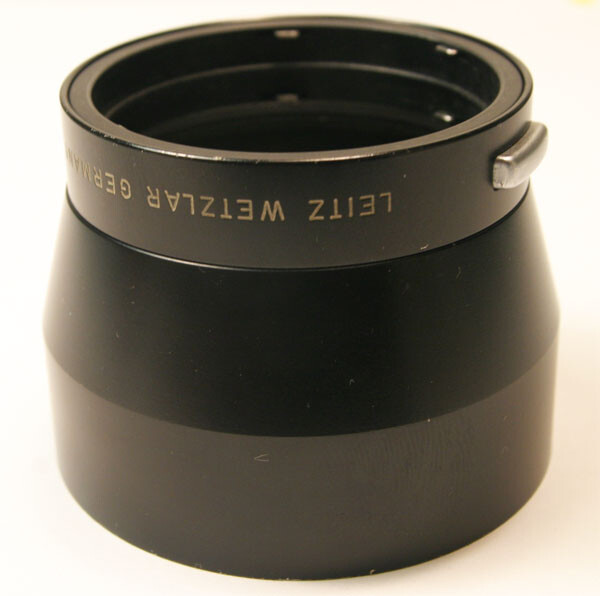 Leica Black 12575 Hood for 90mm/2.8,90mm/4 & 135mm/4,135mm/4.5 Clean