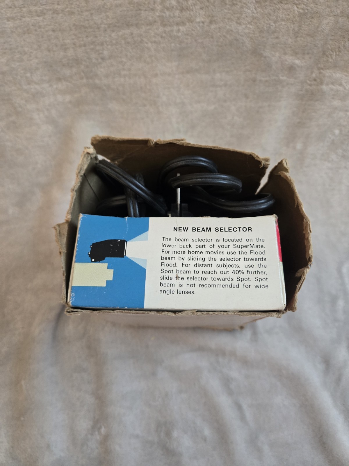 GE SuperMate Movie Light w/Original Box WORKS