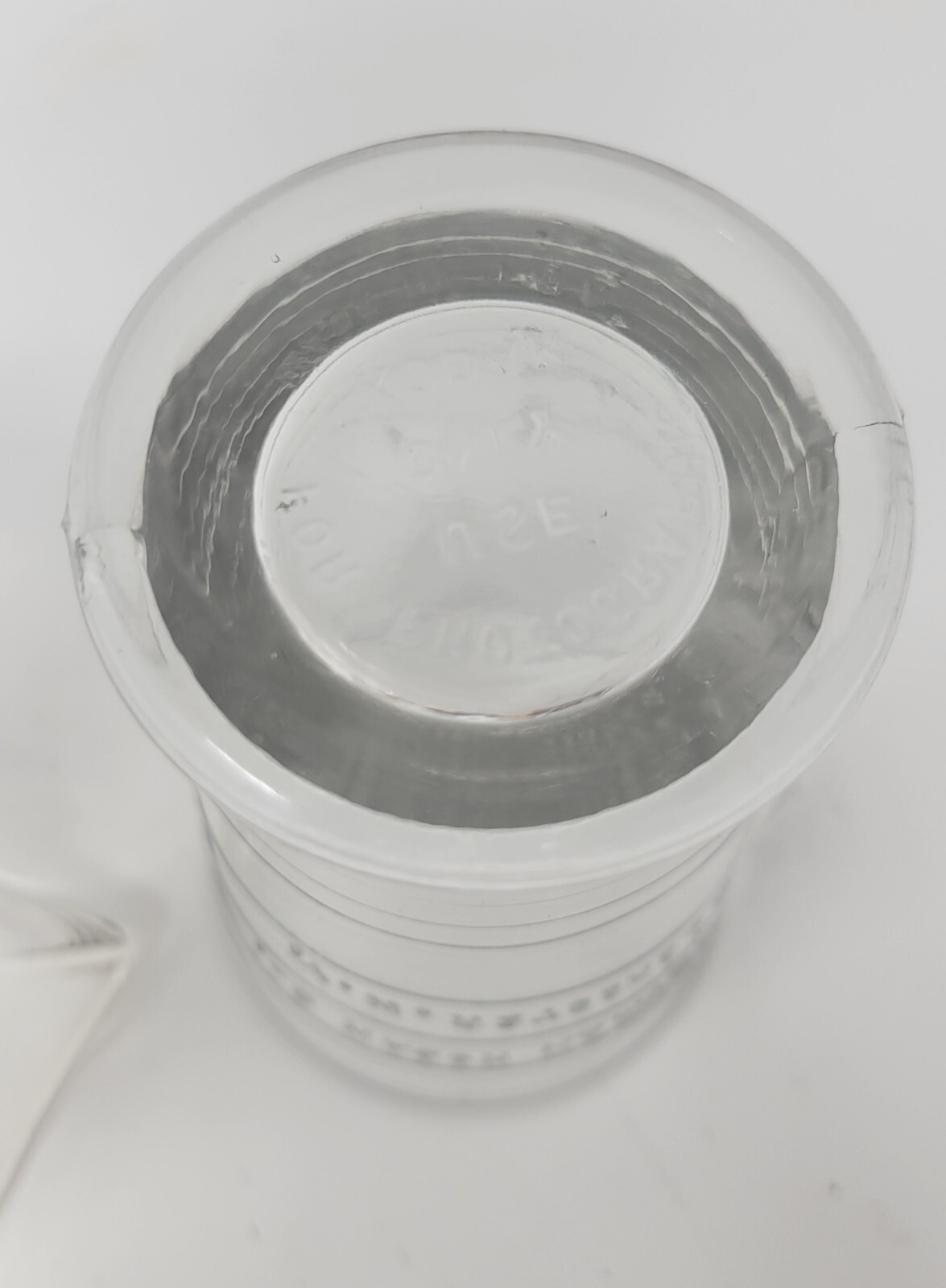 Vintage Eastman Kodak Co. 4oz. Photographic Use Glass Beakers Lot of 3