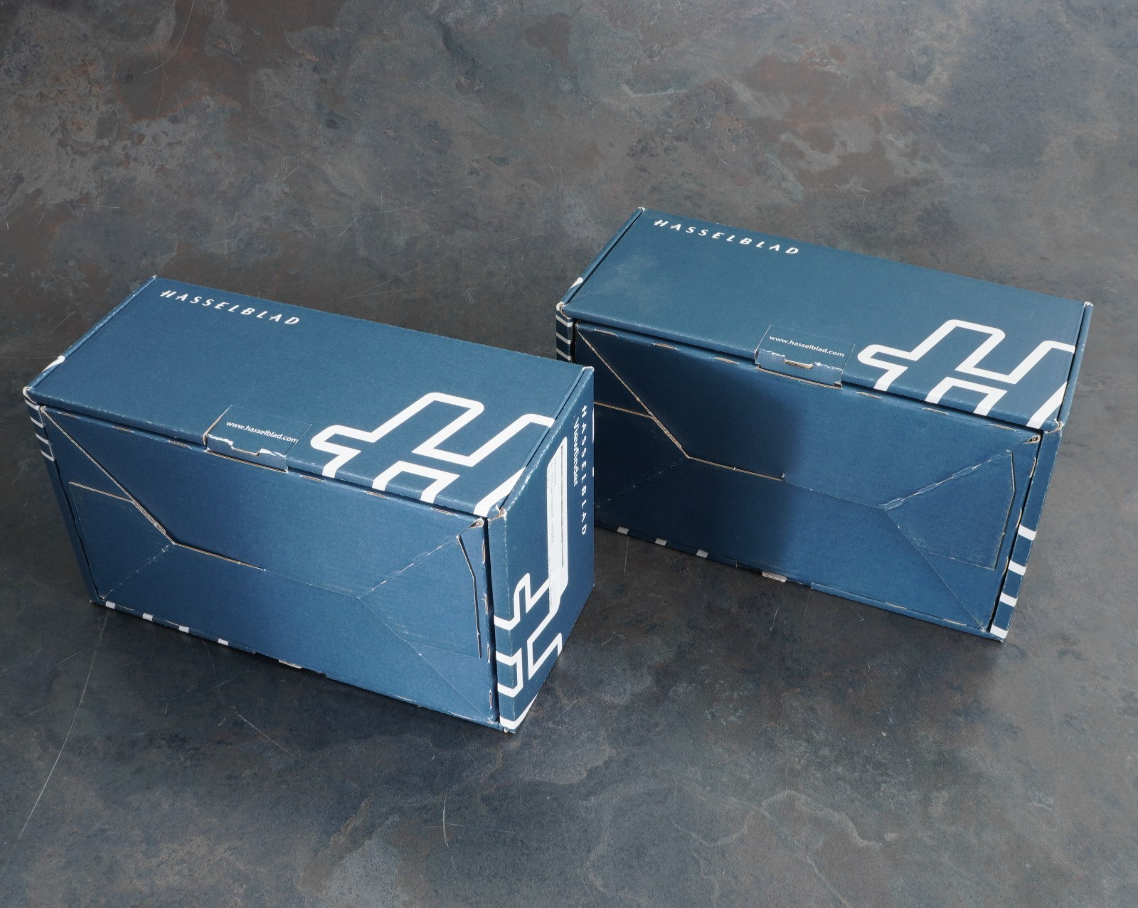 – SET OF 3 HASSELBLAD H SYSTEM RETAIL BOXES-H1 KIT BOX AND (2) HV 90X VIEWFINDER