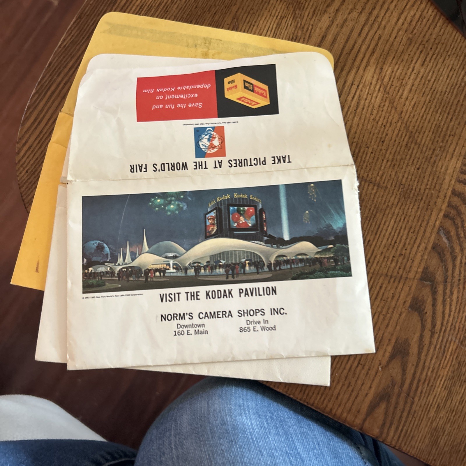 Just A Bundle Of Various Kodak Envelopes, One Has About 6 To 8 Negatives In