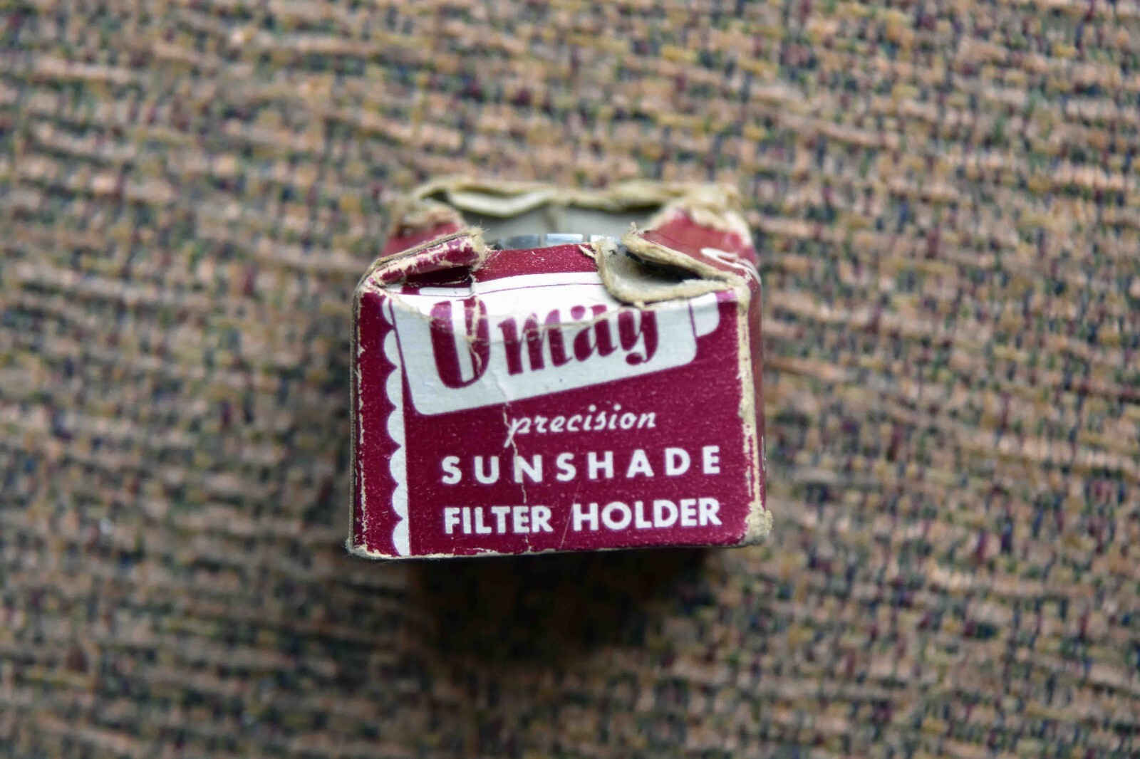 Vintage Omag Sunshade Filter Holder w/ Yellow Filter