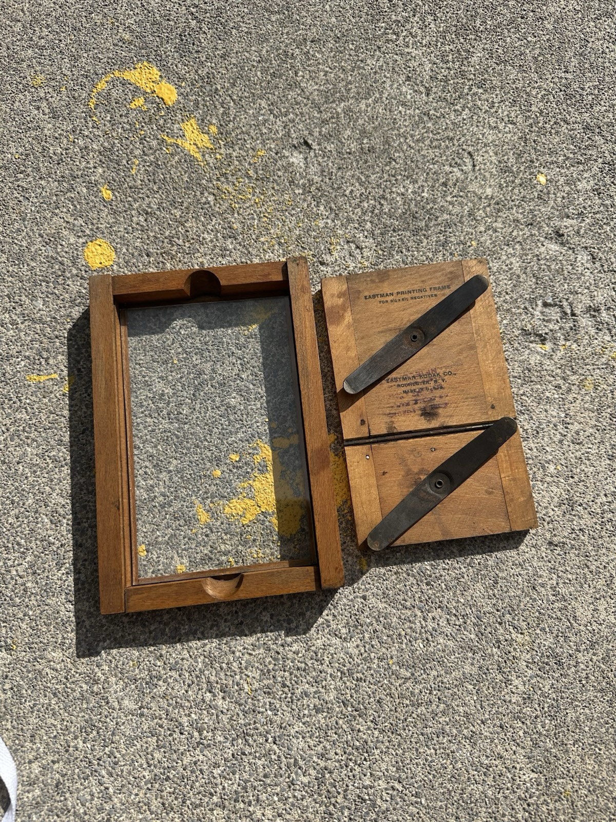 Eastman Kodak Printing Frame For 3 1/4 x 5 1/2 Negatives