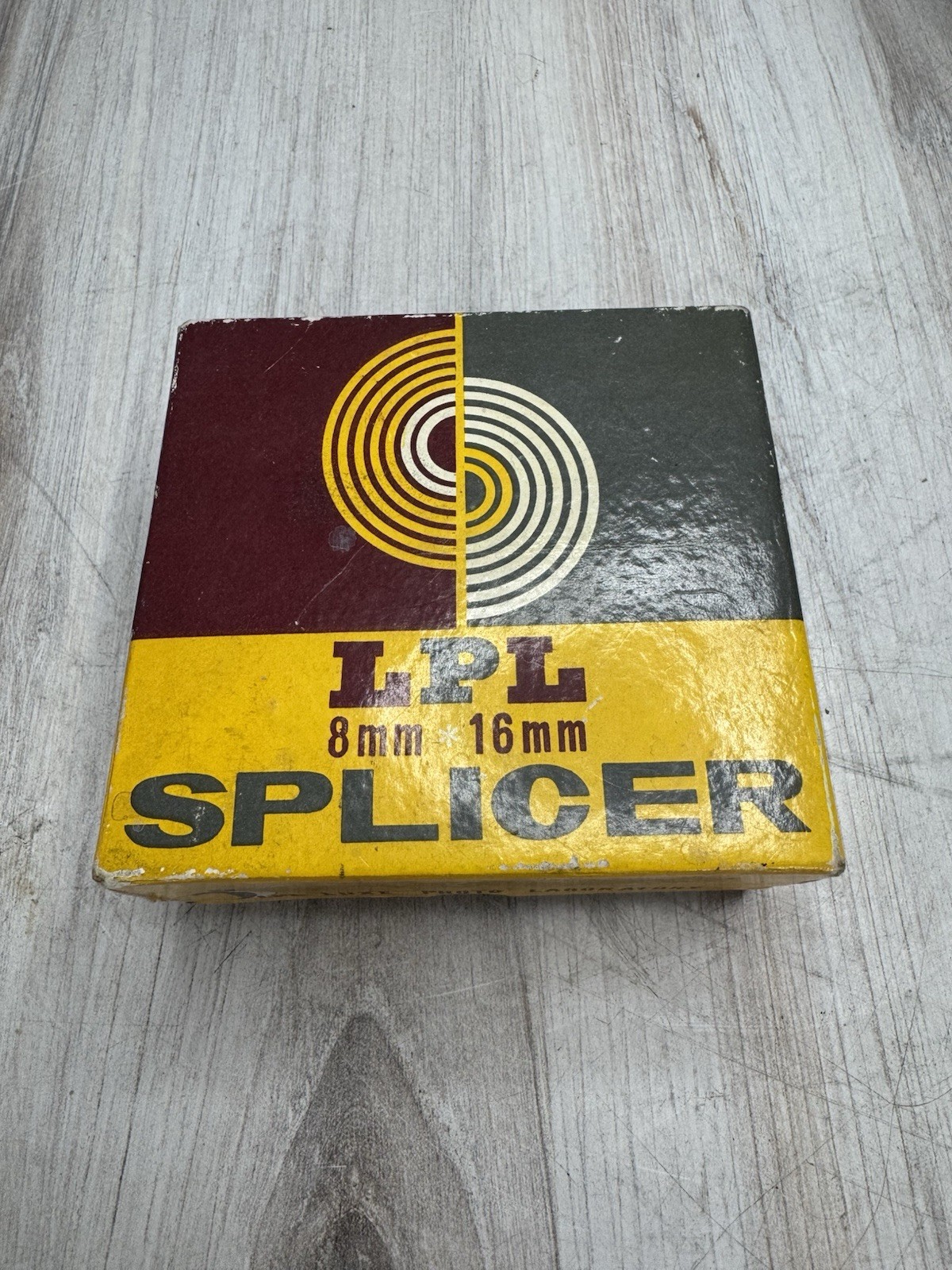 Film Splicer LPL Cement 8 mm & 16 mm Boxed Home Movie Cinema Vintage Photo