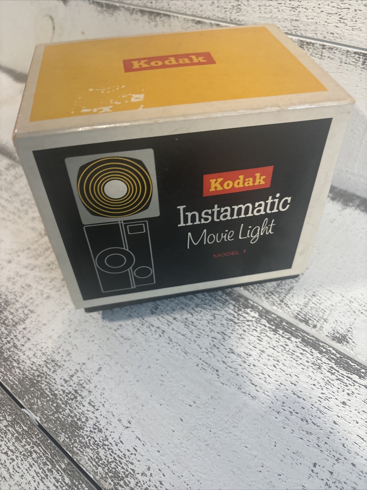 Vintage Kodak Instamatic Movie Light Model 1 With Box