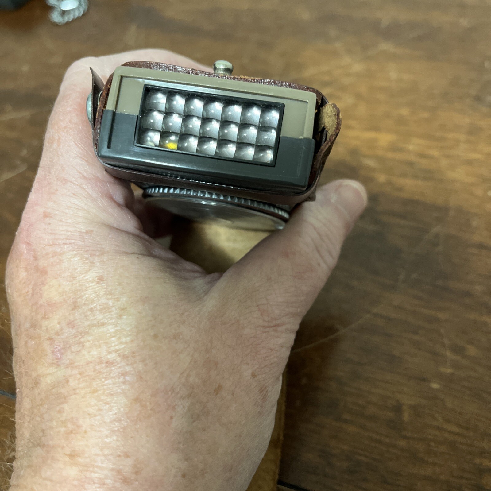 Vintage Sekonic Light Exposure Meter Auto-Lumi With Leather Case