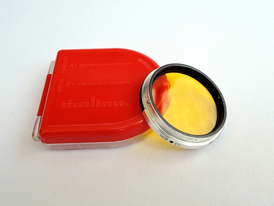 Flexaret G3 B36 Color Filter MEOPTA Genuine Accessories Rare+ The oldest version
