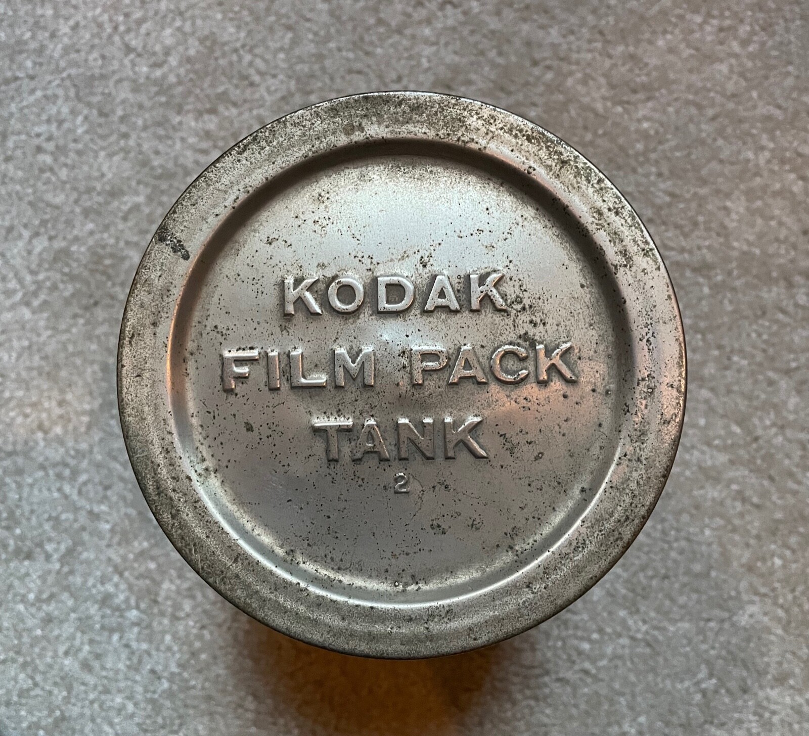 Vintage Eastman Kodak Film Pack Tank #2, Developing Tank
