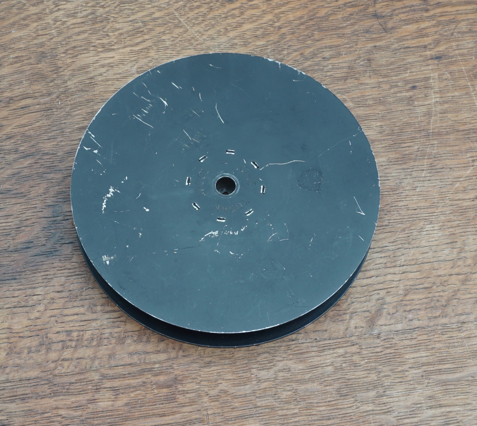 200 FT. Metal 16mm Film Take-Up Reel. USED. FREE SHIPPING.