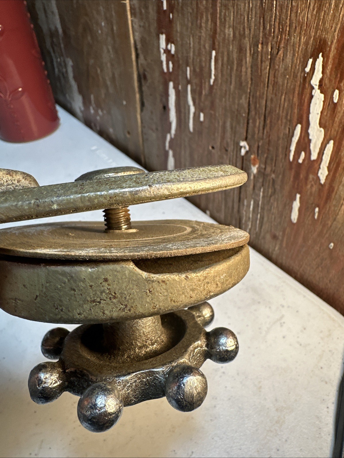 Art Deco Photography Vintage Brass Antique Boom Lighting Clamp Matthews