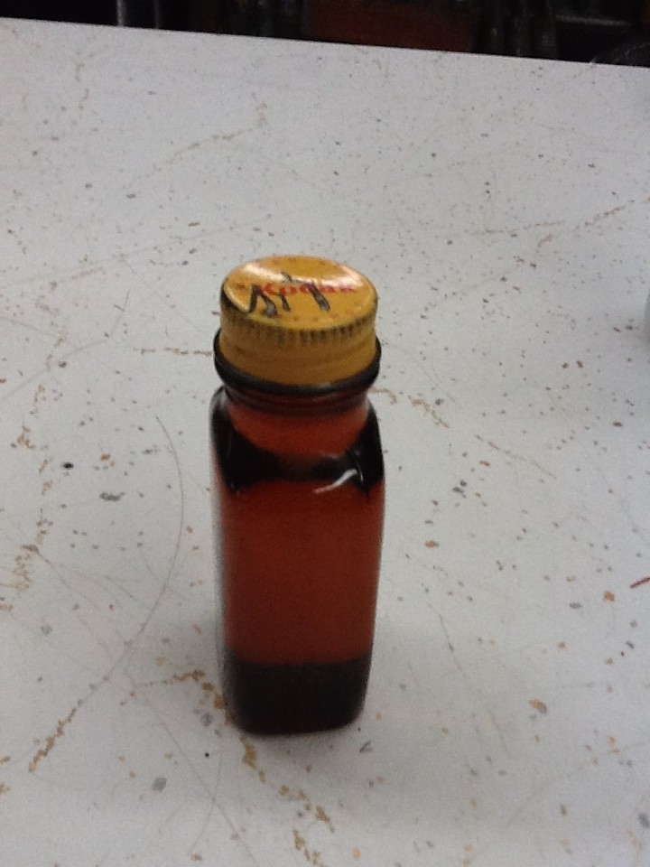 KODAK COMPANY Special 1 Oz Bottle Lubricating Oil Vintage