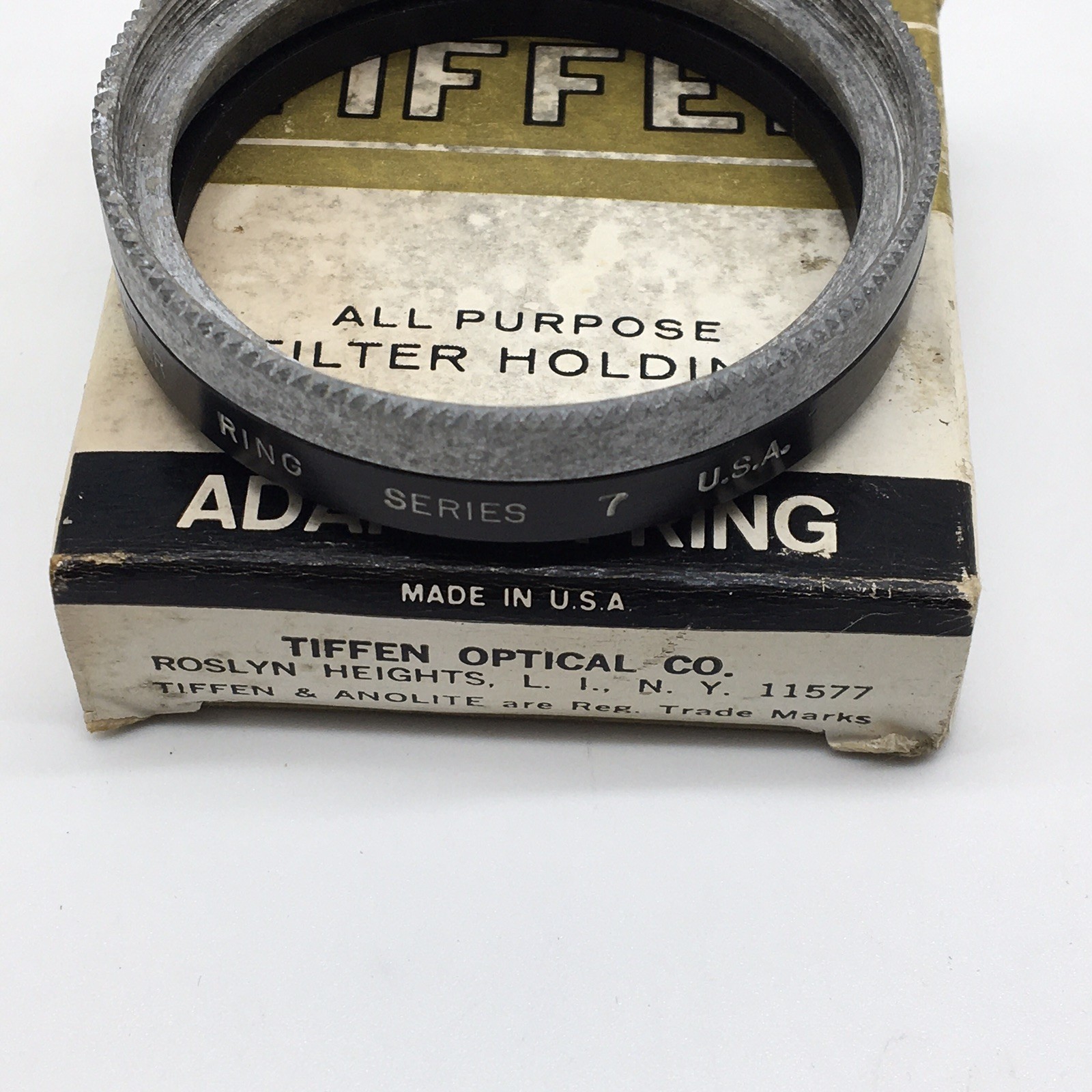 Tiffen Series #7 Adapter Ring 52 M 7 Camera Lens Vintage