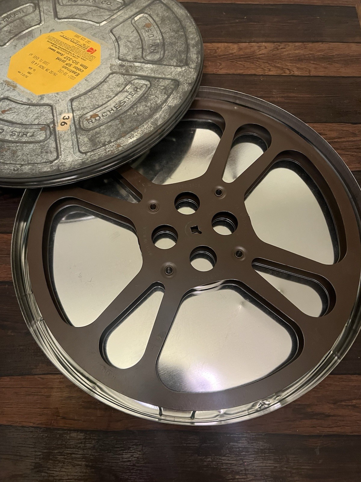 Eastman Kodak Film Reel Canister With Reel VINTAGE