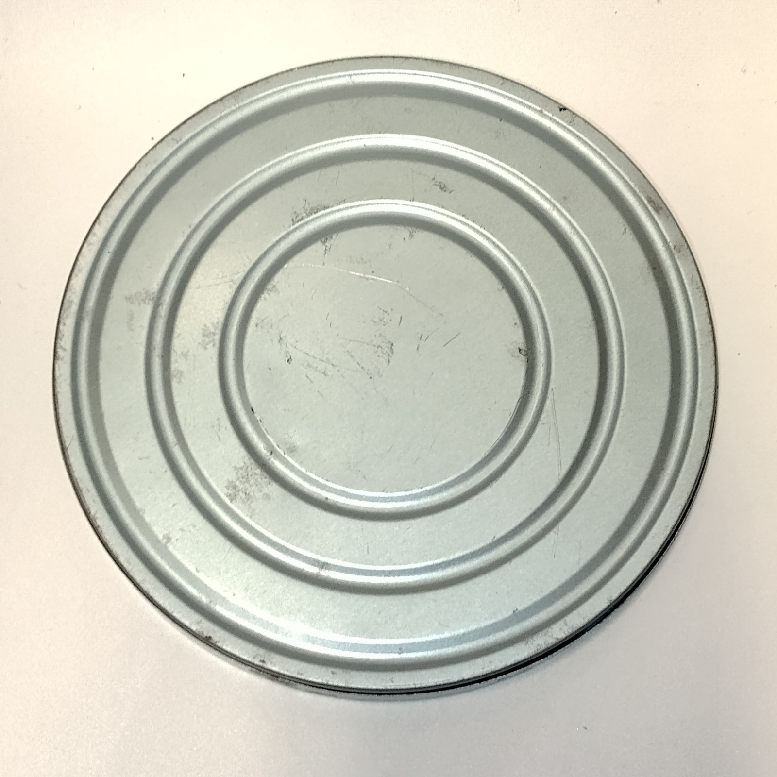 Vtg Hess’s Department Store 8mm 6″ Empty Movie Reel Metal Case