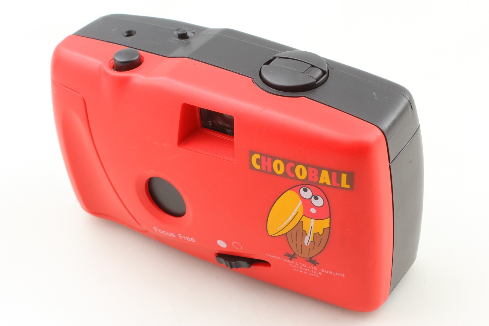 [Exc+5] Japanese Red Chocoball 35mm Film Toy Camera Novelty Gift From JAPAN