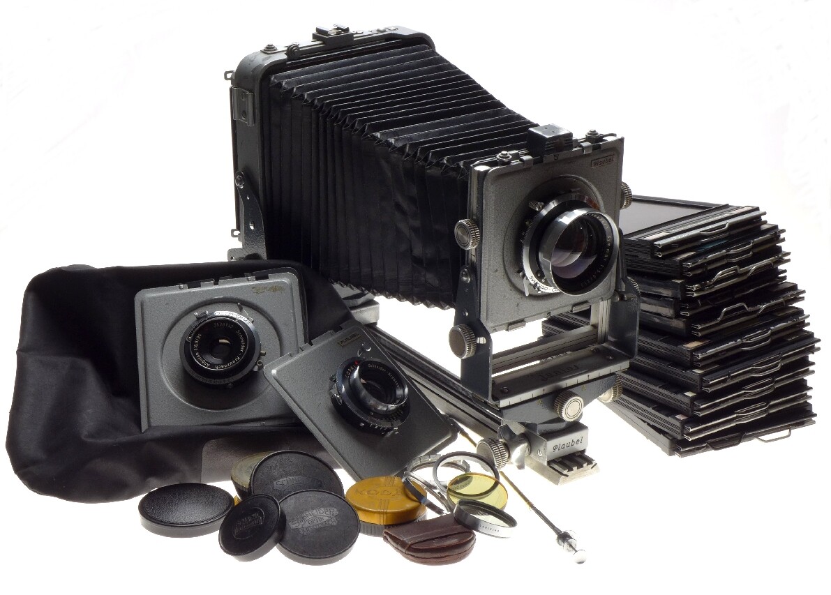 Plaubel large format 9×12 10×15 monorail camera schneider symmar angulon lenses