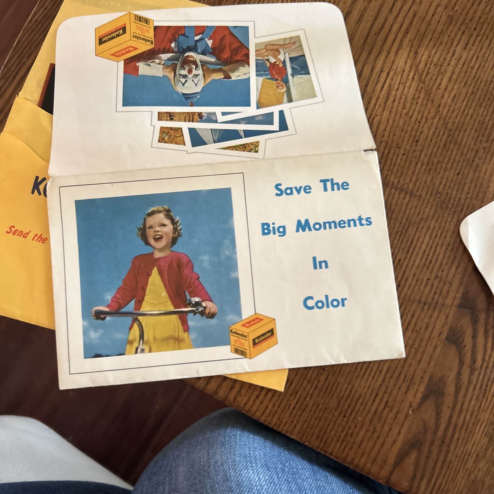 Just A Bundle Of Various Kodak Envelopes, One Has About 6 To 8 Negatives In