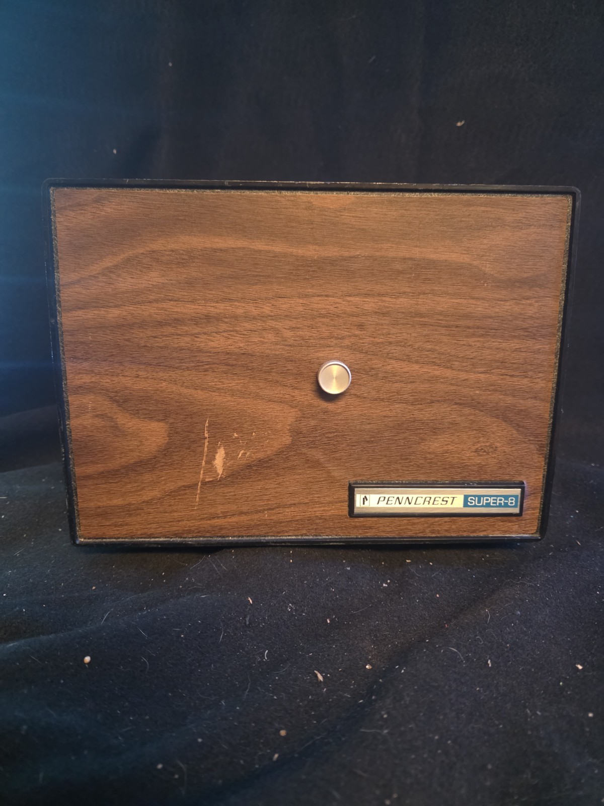 PENNCREST DUAL 8 8mm VINTAGE REEL PLAYER PROJECTOR STANDARD 8 SUPER 8 MODEL C-2