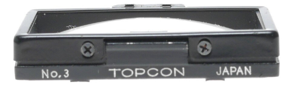 No.3 Topcon Focussing screen SLR camera ground glass Fresnel accessory