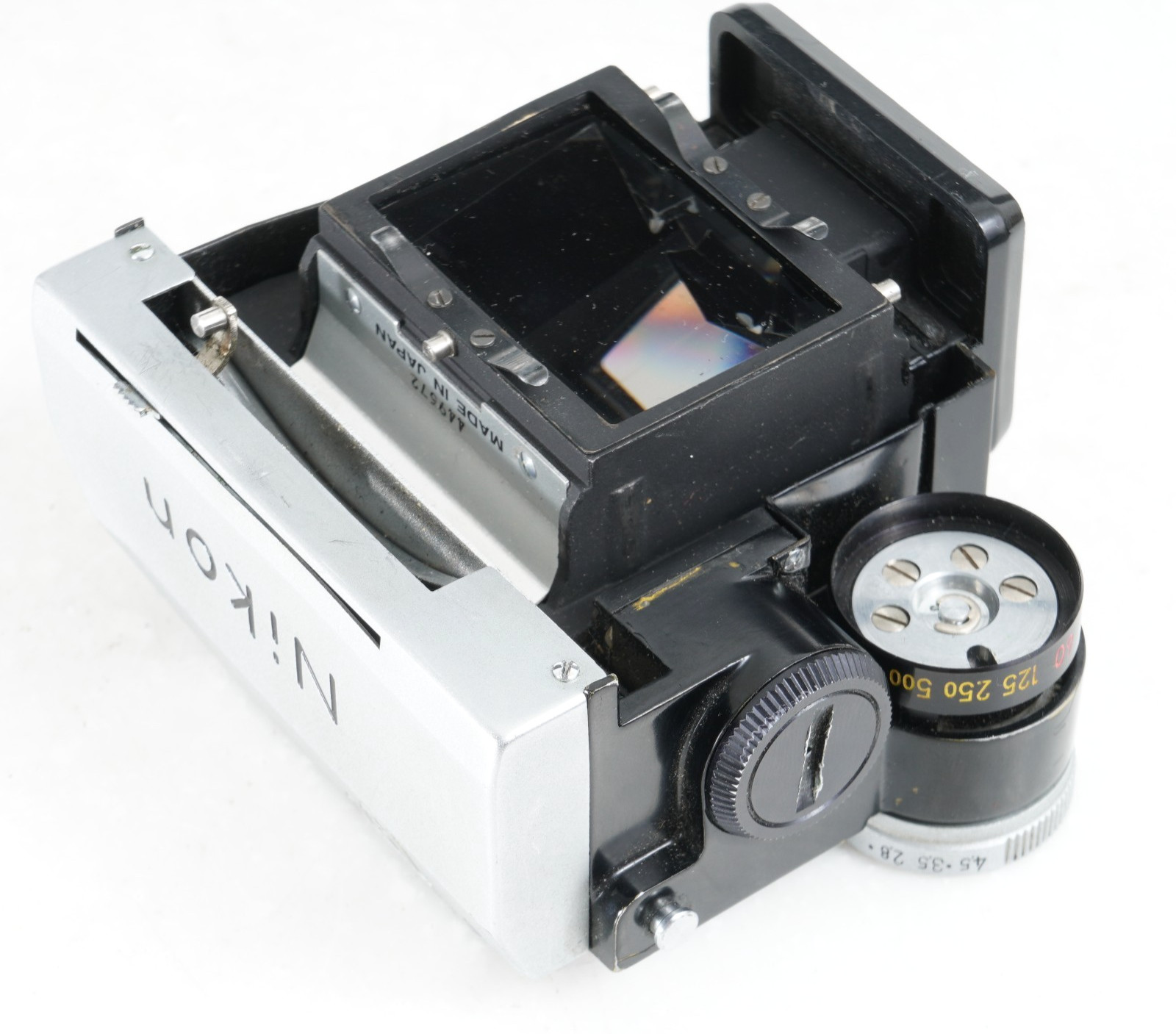 -Nikon F FTn Photomic Finder Viewfinder for Nikon F SLR Camera-FOR PARTS/AS-IS