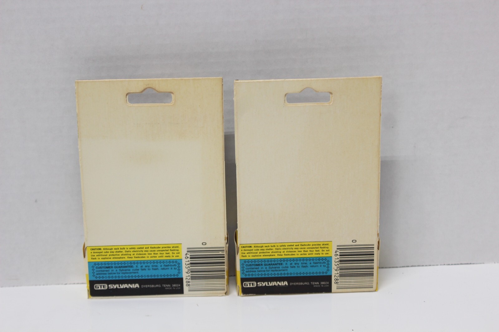 2-Packs! New Vintage Sylvania Blue Dot Flashcubes (6 Cubes/24 Flashes) NOS