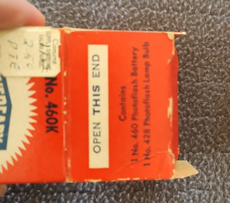 1960’S Eveready Battery And Bulb Photoflash Kit #460K In Original Box Prop
