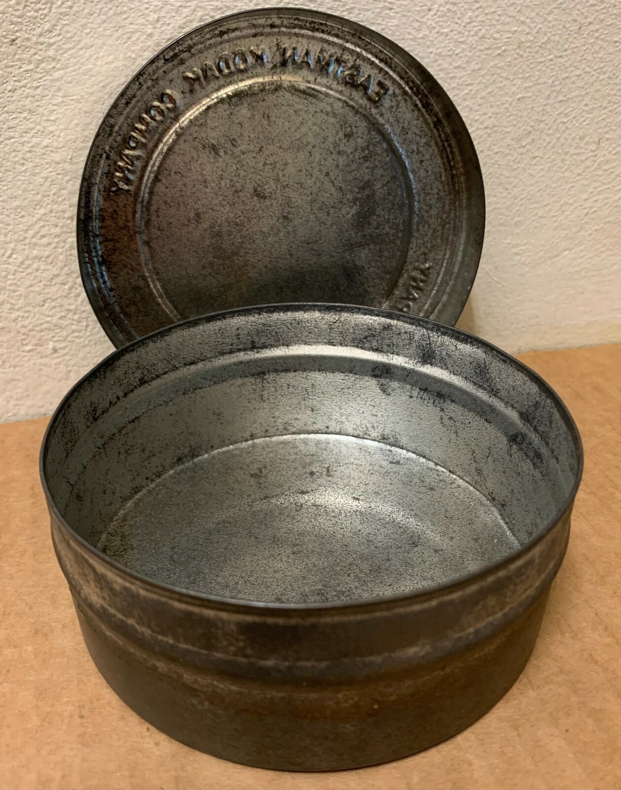 Vintage Eastman Kodak Film Company Cannister 4″ case tin for reel storage