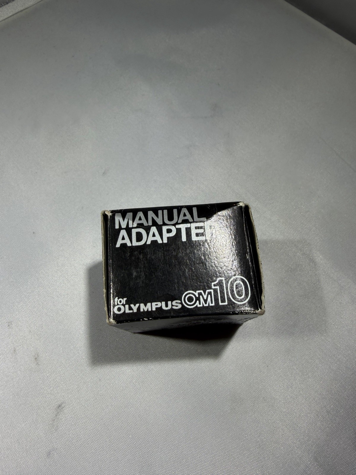 Olympus OM10 Manual Adapter w/ Original Box & Instructions Tested SLR Film OM-10