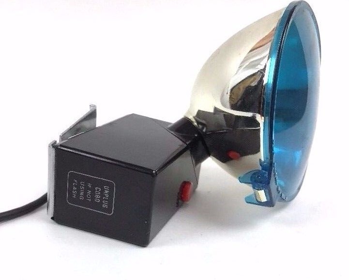 Vtg POLAROID Camera Photography Flash Gun Holder Model 268 Land Camera UNTESTED