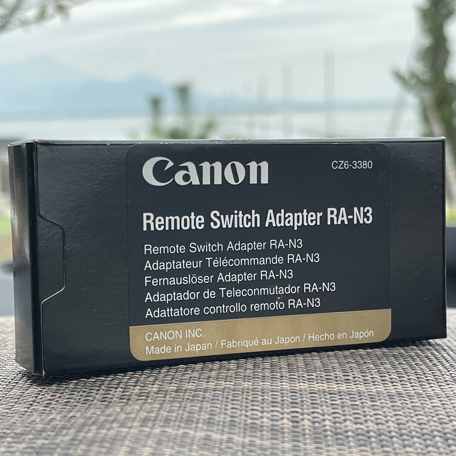 UNUSED Canon RA-N3 Remote Switch Adapter Japan 7362
