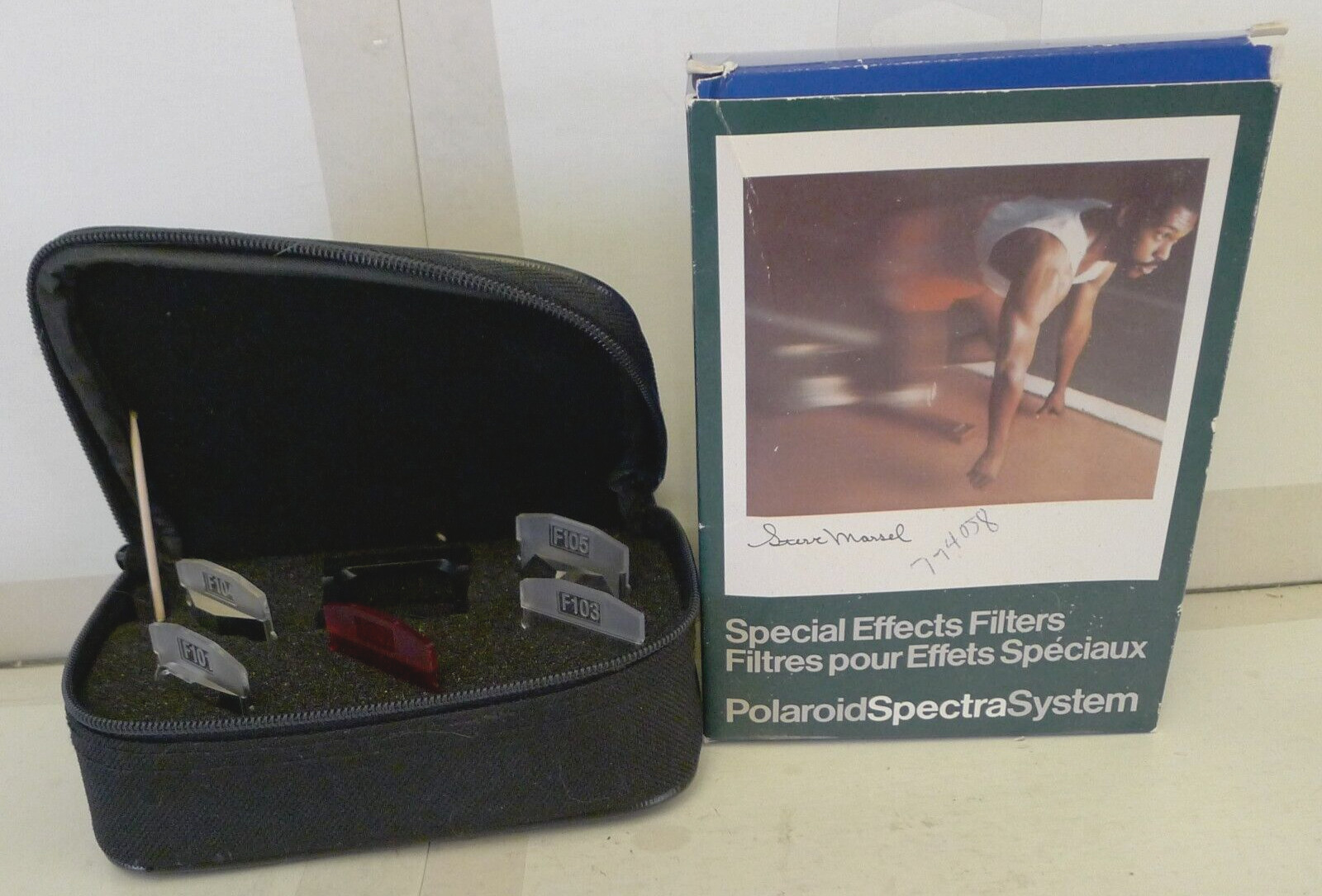 Polaroid Cokin Special Effects Filters +Zipper Case for Spectra System Cameras